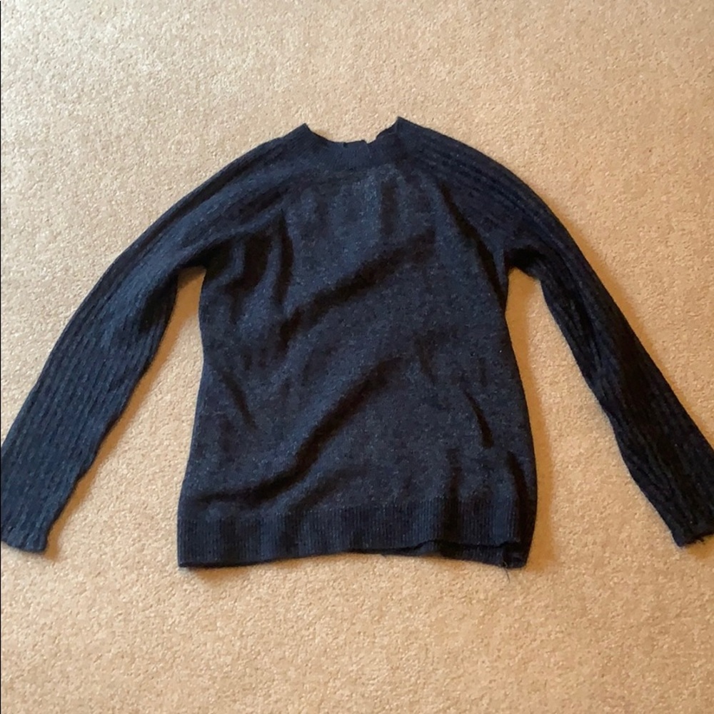 Navy Abercrombie and Fitch cozy sweater